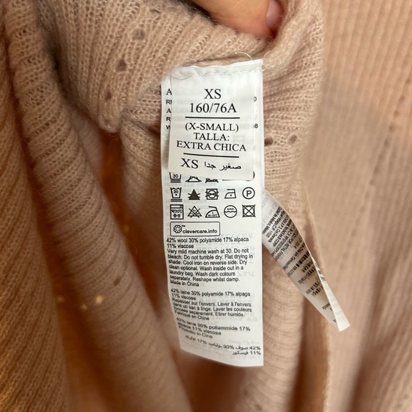 NWT ALLSAINTS Rhoda V-Neck Jumper - Picture 9 of 12